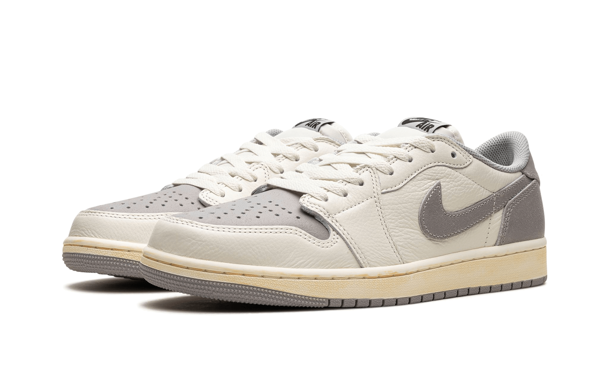 Air Jordan 1 Retro Low OG Atmosphere Grey, Sail/Black/Atmosphere Grey (CZ0790-101)