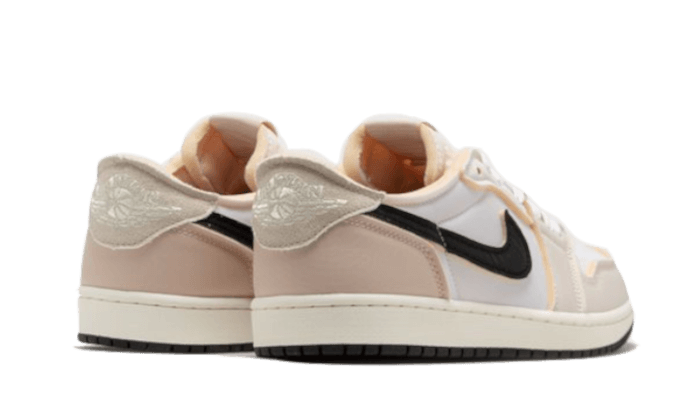 Air Jordan 1 Retro Low OG EX Coconut Milk, White/Coconut Milk/Light Orewood Brown/Black (DV0982-100)