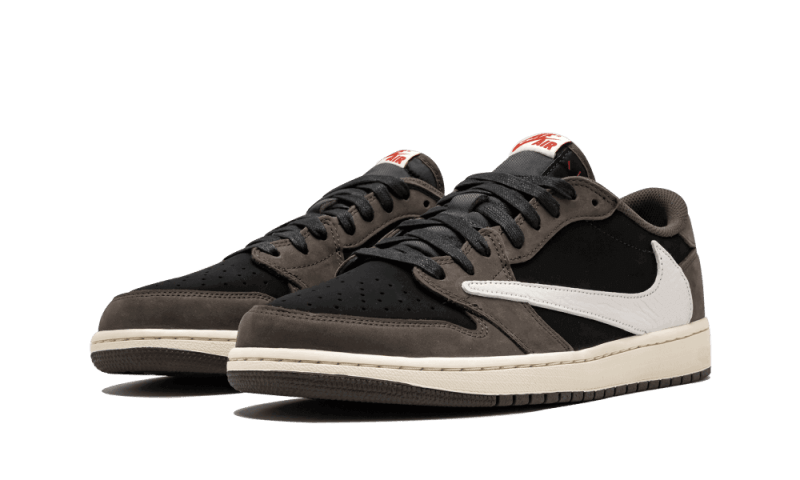 Air Jordan 1 Retro Low OG SP Travis Scott Mocha, Black/Dark Mocha-University Red-Sail (CQ4277-001)