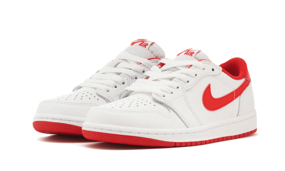 Air Jordan 1 Retro Low OG University Red, White/University Red-White (CZ0790-161)