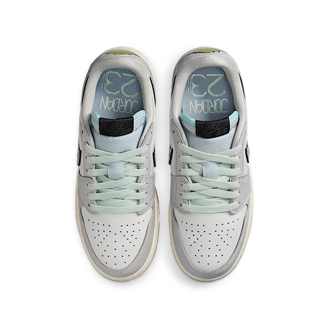 Air Jordan 1 Retro Low OG Year of the Snake (2025), Summit White/Photon Dust-Barely Green (HF3207-100)