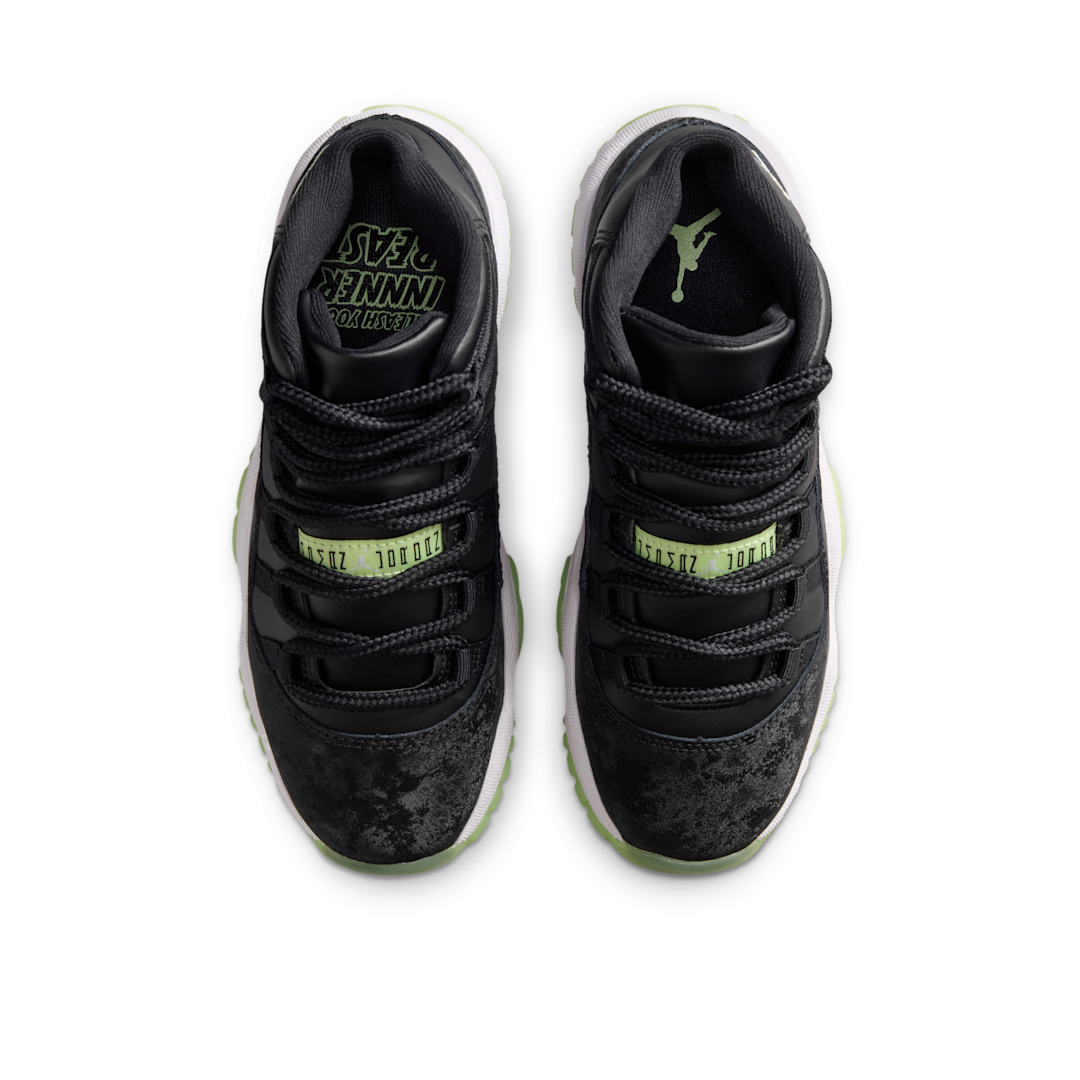 Air Jordan 11 Retro Black Barely Volt - Sneak