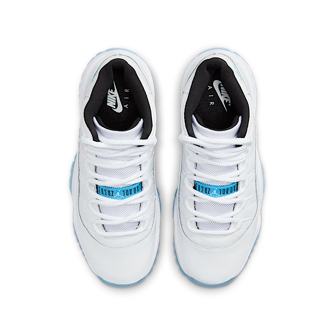 Air Jordan 11 Retro Legend Blue (2024), White/Legend Blue/Black (378038-104)