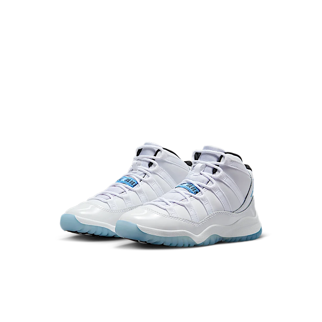 Air Jordan 11 Retro Legend Blue (2024) (PS), White/Legend Blue/Black (378039-104)