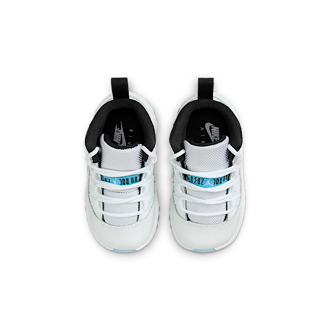 Air Jordan 11 Retro Legend Blue (2024) (TD), White/Legend Blue/Black (378040-104)