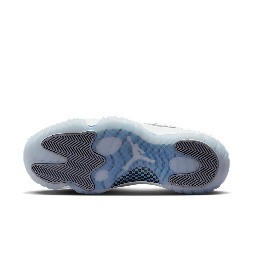 Air Jordan 11 Retro Low Cement Grey, White/Cement Grey/University Blue (AV2187-140)