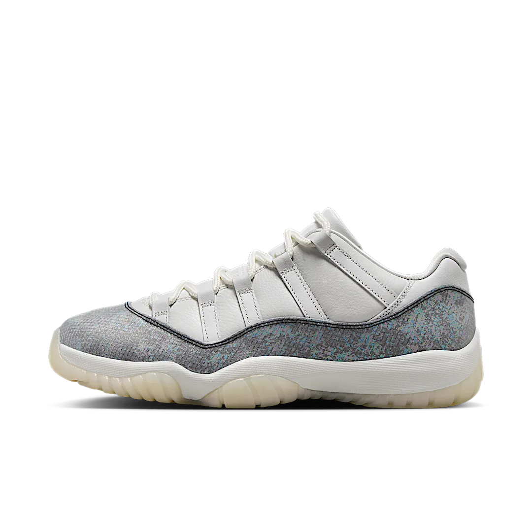 Air Jordan 11 Retro Low Year of the Snake, Black/Summit White/Football Grey (HQ7000-001)