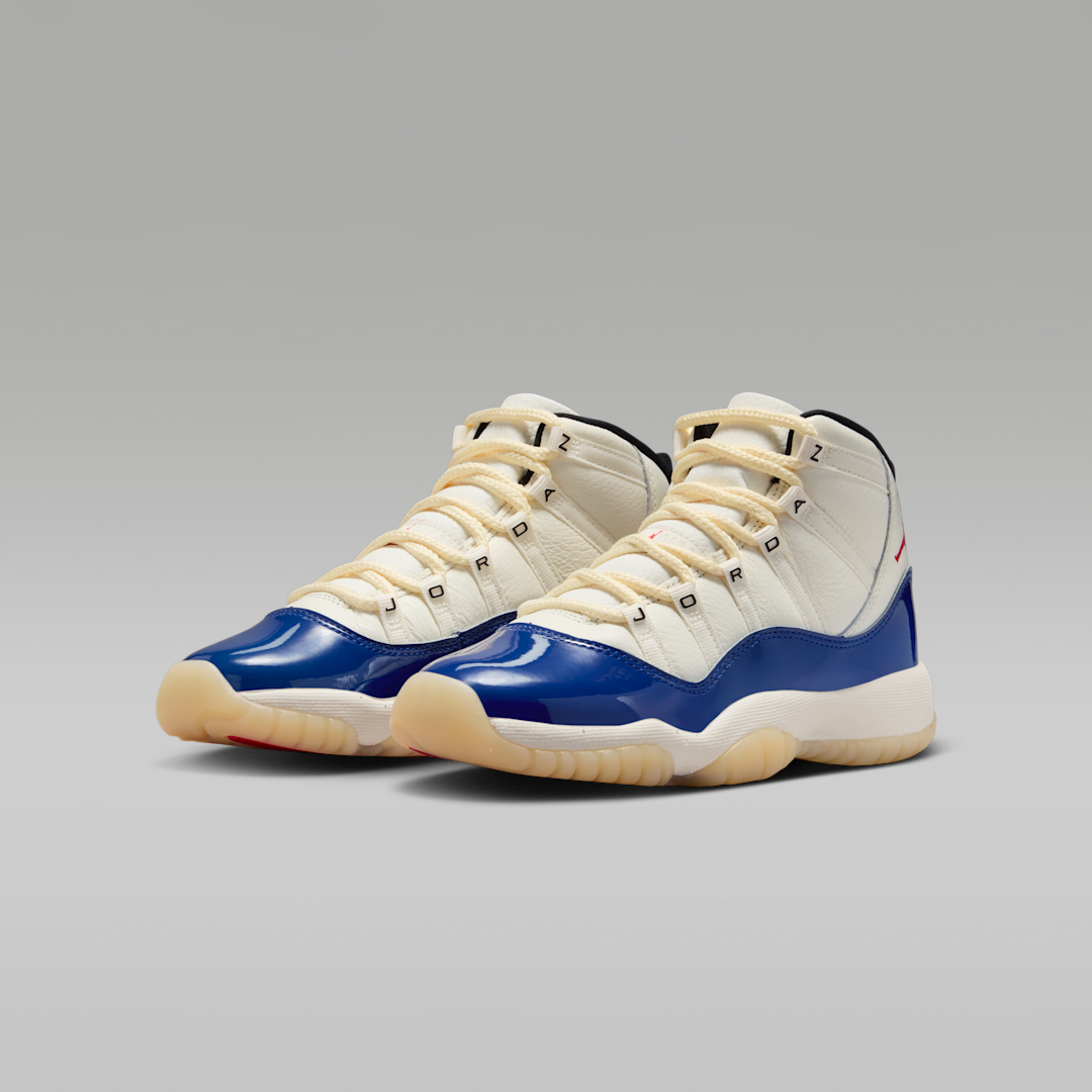 Air Jordan 11 Retro Rare Air, Deep Royal Blue/Fire Red/Sail/Black/Muslin (IH2364-400)