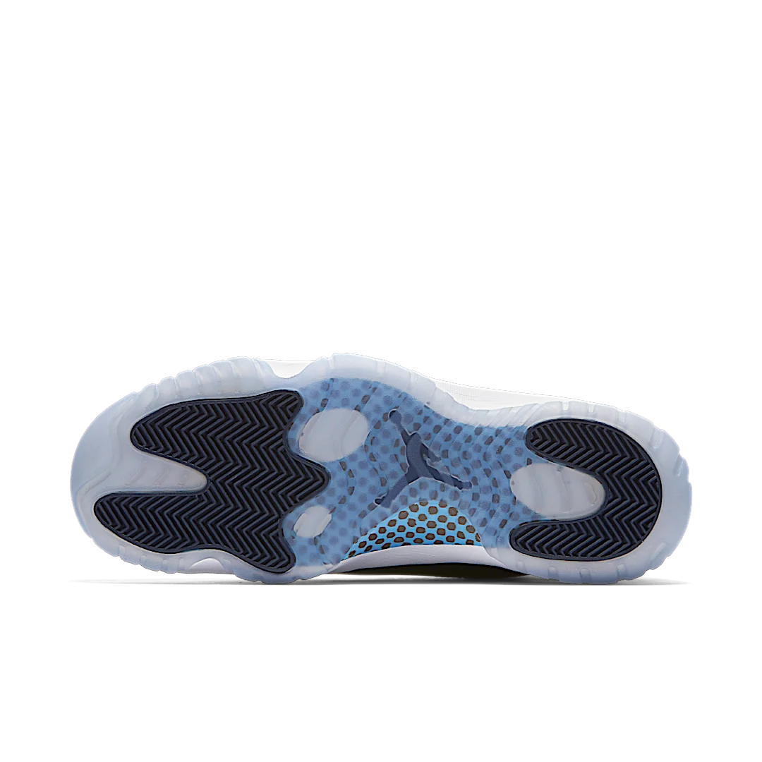 Air Jordan 11 Retro UNC Win Like 82, White/University Blue-Midnight Navy (378037-123)