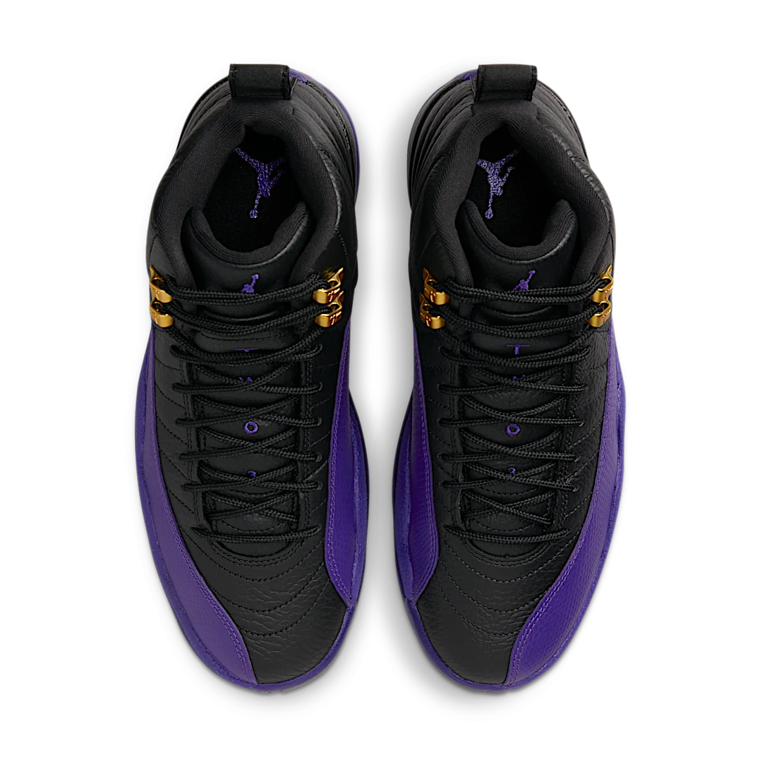 Air Jordan 12 Retro Field Purple, Black/Field Purple/Taxi (CT8013-057)