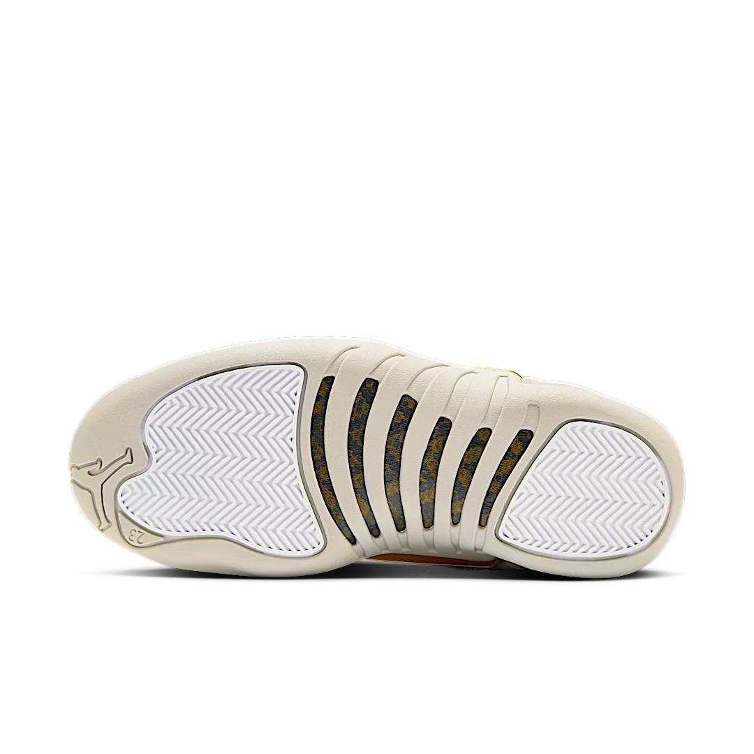 Air Jordan 12 Retro Phantom, Phantom/Metallic Gold/White (FD9101-007)