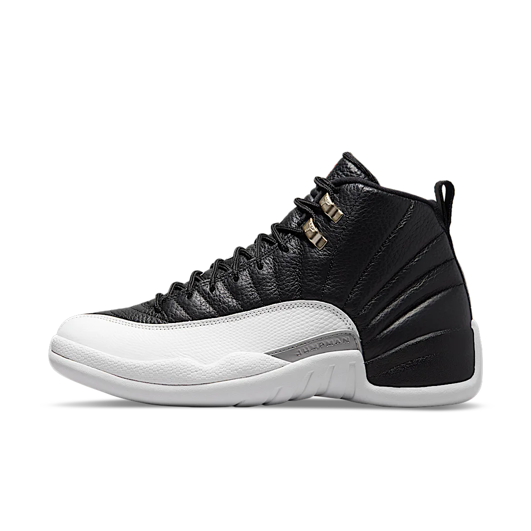 Air Jordan 12 Retro Playoffs (2022), Black/Varsity Red-White (CT8013-006 / 153265-006)