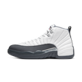 Air Jordan 12 Retro White Dark Grey