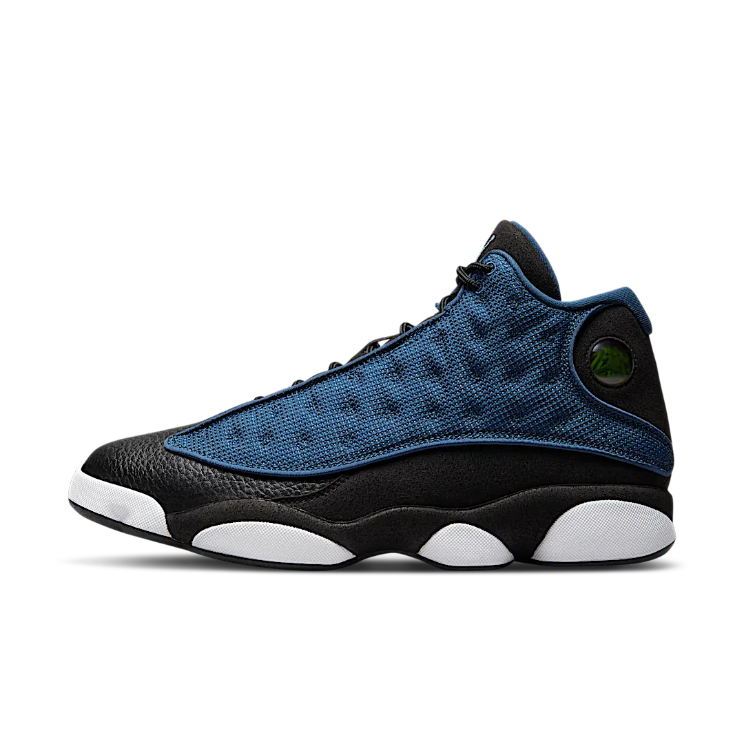 Air Jordan 13 Retro Brave Blue, Navy/Black/White/University Blue (DJ5982-400)