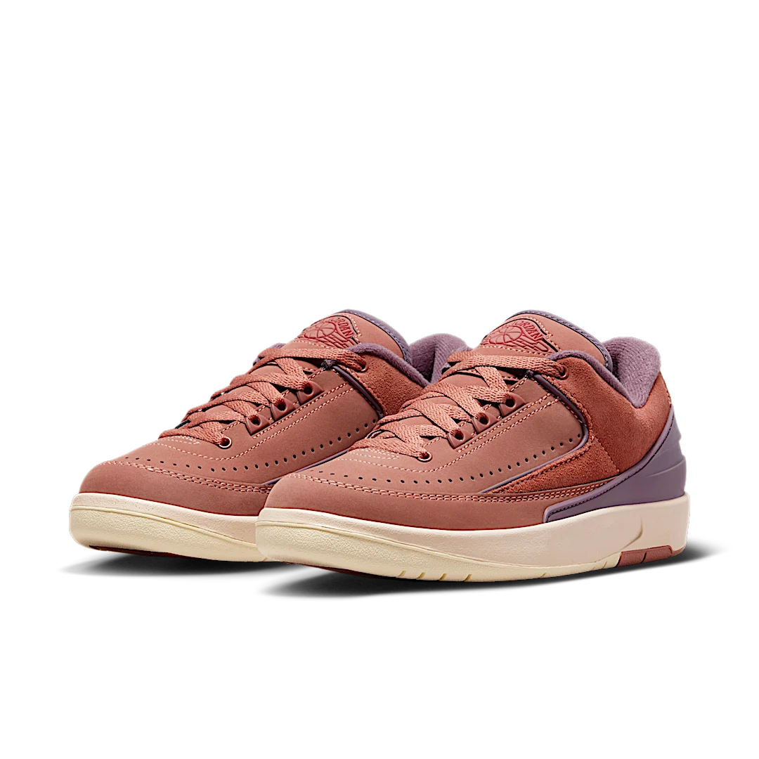 Air Jordan 2 Retro Low Sky J Orange, Sky J Orange/Varsity Red/Sky J Mauve (DX4401-800)