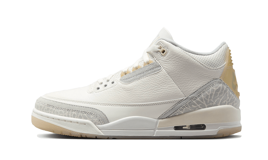 Air Jordan 3 Retro Craft Ivory, Ivory/Grey Mist/Cream (FJ9479-100)