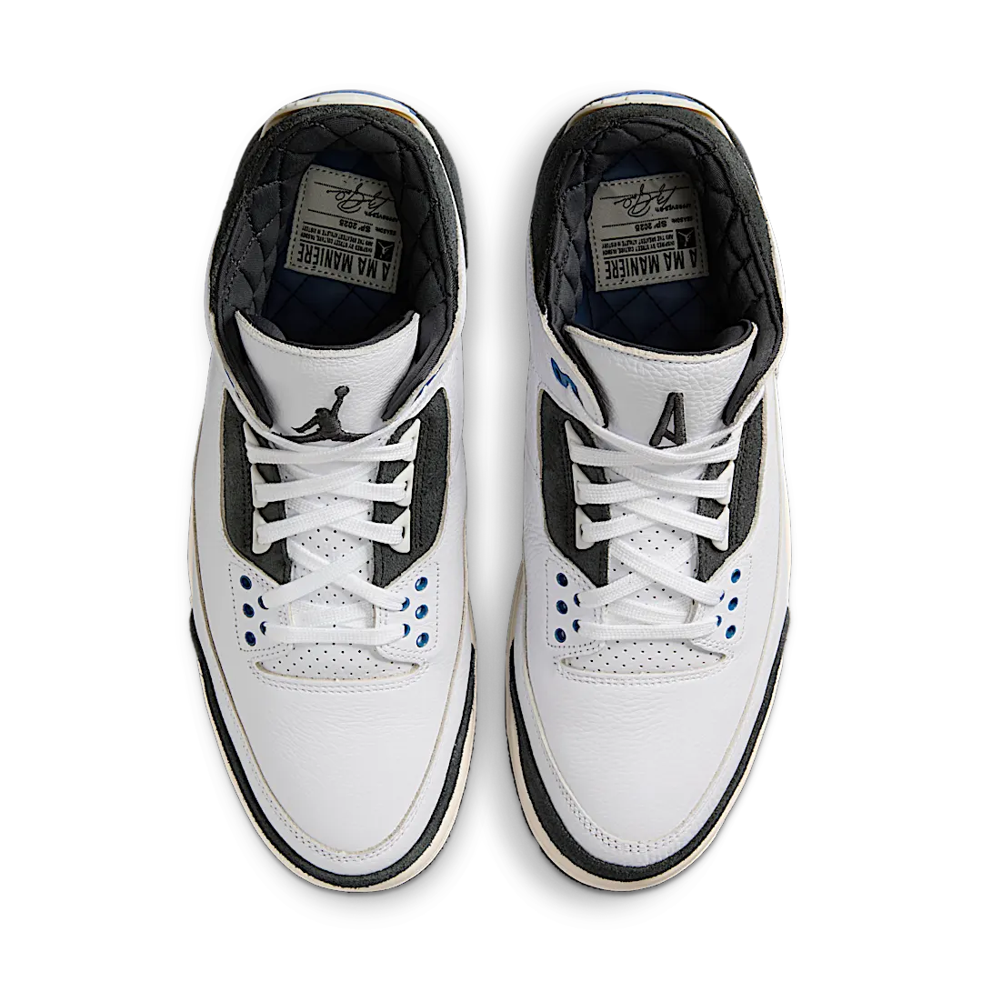 Air Jordan 3 Retro OG SP A Ma Maniére Diffused Blue Diffused Blue, White/Diffused Blue/Anthracite/Muslin (HV8571-100)