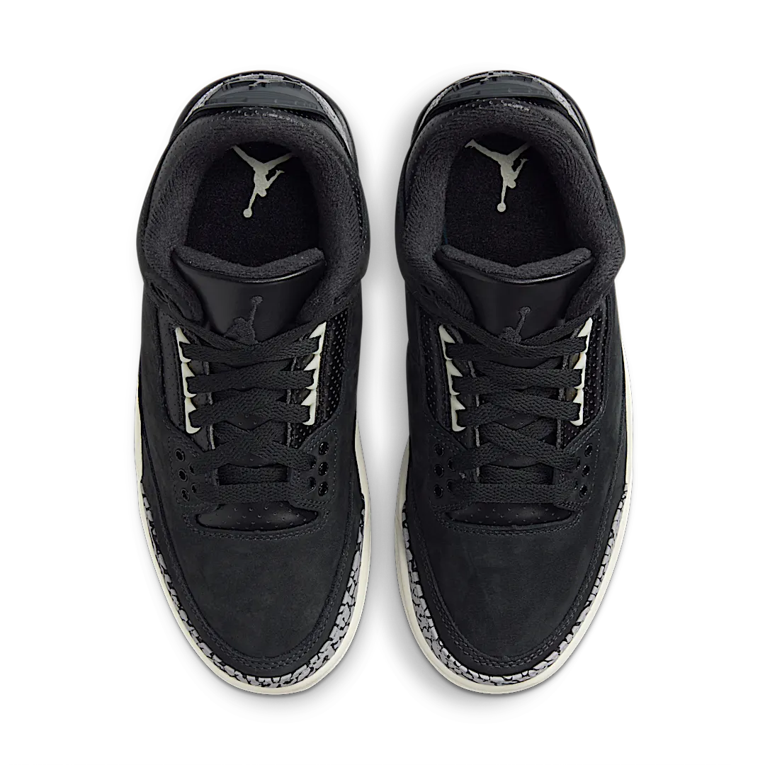 Air Jordan 3 Retro Off Noir, Off Noir/Black/Coconut Milk/Cement Grey (CK9246-001)