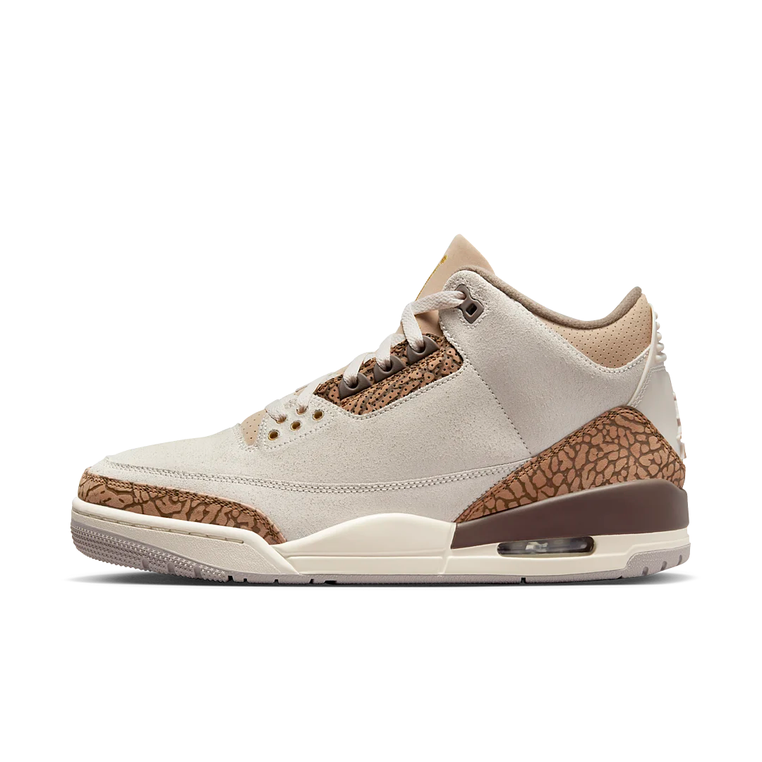 Air Jordan 3 Retro Palomino, Light Orewood Brown/Metallic Gold/Light British Tan/Palomino (CT8532-102 / DM0967-102)