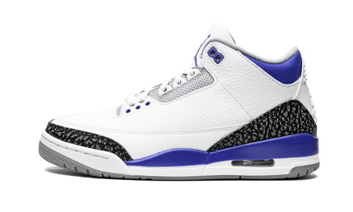 Air Jordan 3 Retro Racer Blue, White/Black-Cement Grey-Racer Blue (398614-145)