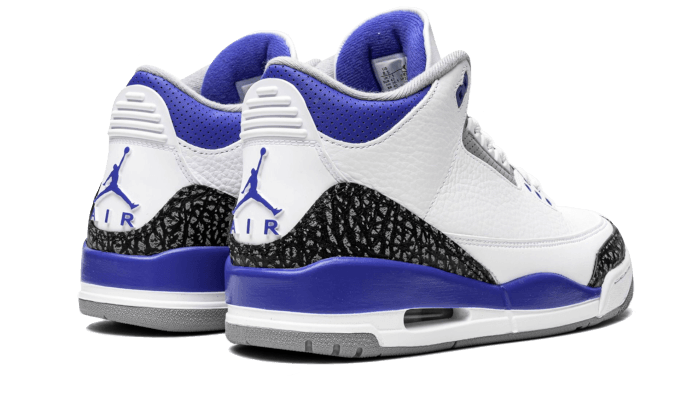 Air Jordan 3 Retro Racer Blue, White/Black-Cement Grey-Racer Blue (398614-145)