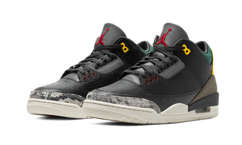 Air Jordan 3 Retro SE Animal Instinct 2.0, Black/Dark Mocha/Rope/Multi-Color (CV3583-003/CK4344-001)