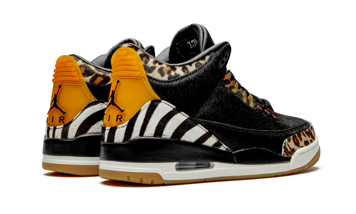 Air Jordan 3 Retro SE Animal Instinct, Black/Sail/Gum Light Brown/Multi-Color (CK4344-002)