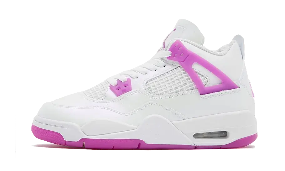 Air Jordan 4 Retro Hyper Violet, White/Hyper Violet (FQ1314-151)