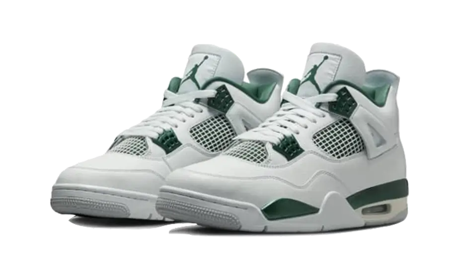 Air Jordan 4 Retro Oxidized Green, White/Oxidized Green/White/Neutral Grey (FQ8138-103 / FQ8213-103)