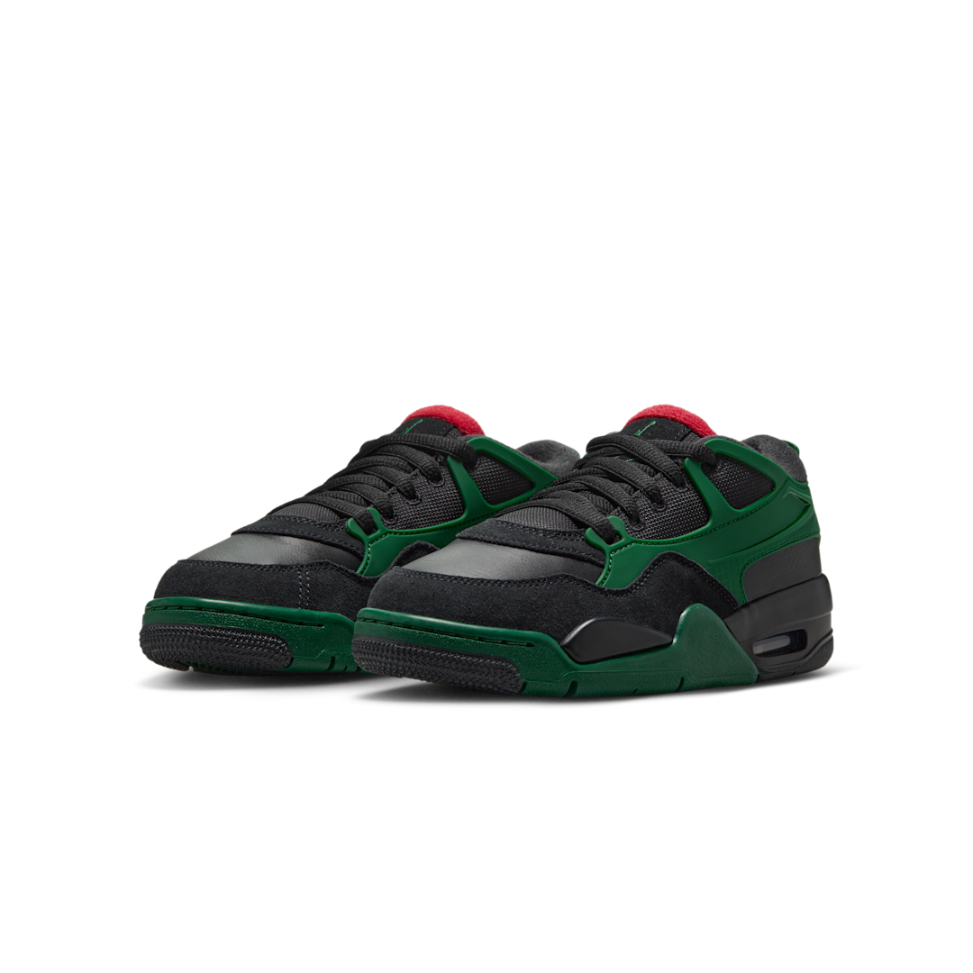 Air Jordan 4 RM Black Gorge Green Varsity Red, Black/Gorge Green/Varsity Red (FQ7938-003)