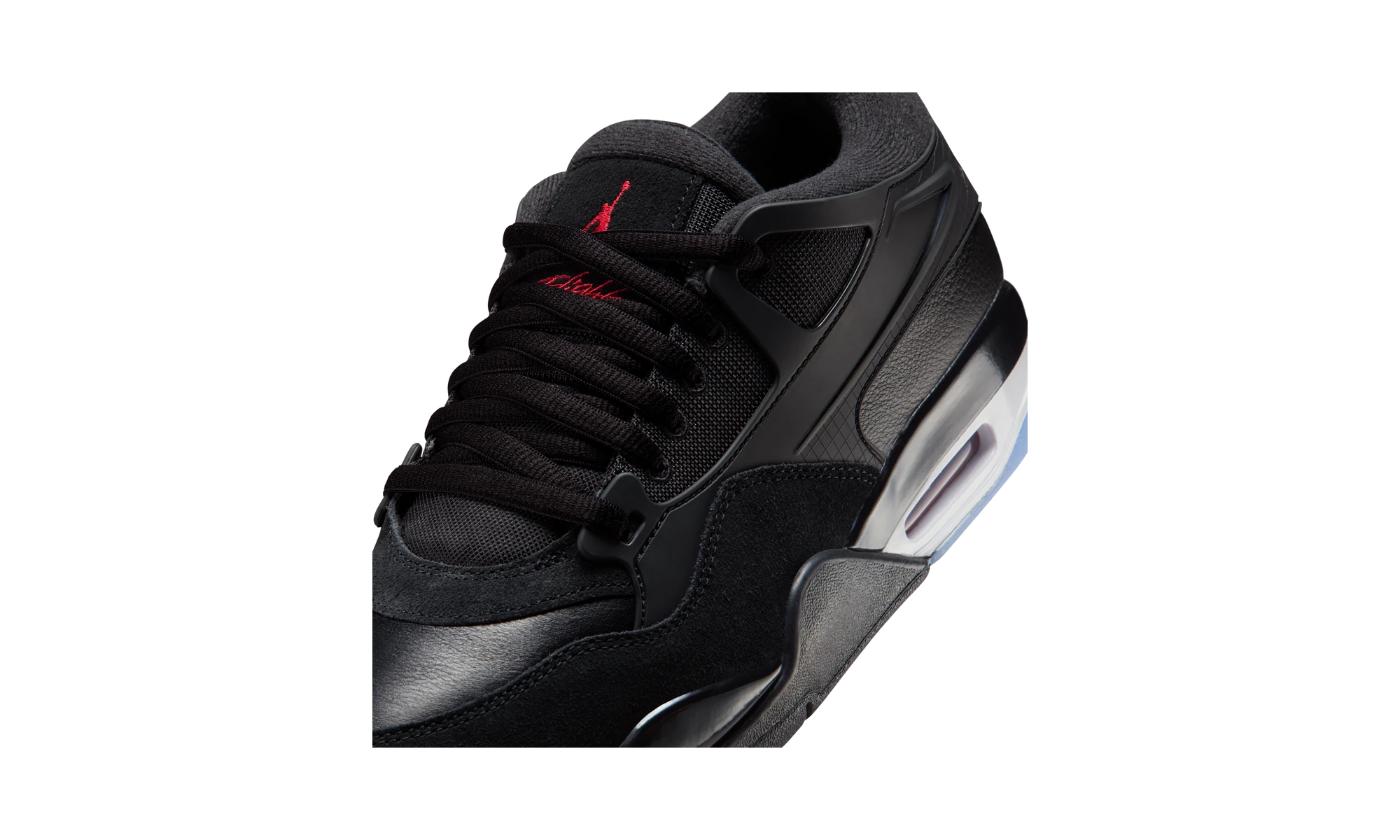 Air Jordan 4 RM Black White Varsity Red