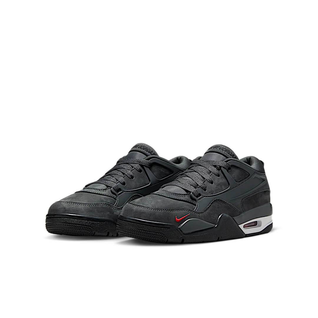 Air Jordan 4 RM SP Nigel Sylvester Driveway Grey, Anthracite/Anthracite/University Red/White (HJ9746-004)