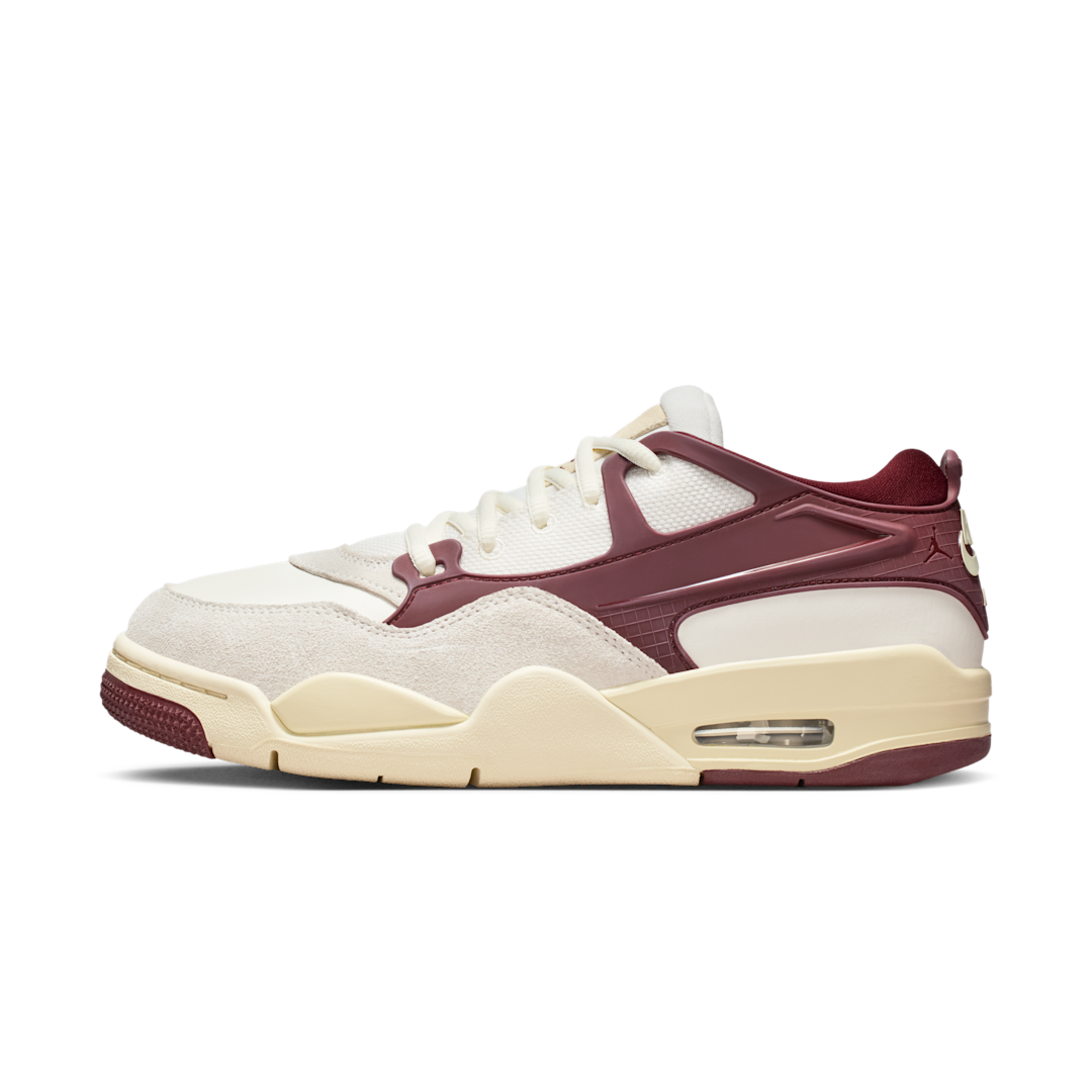 Air Jordan 4 RM Sail Dark Team Red Coconut Milk, Sail/Dark Team Red/Coconut Milk (FQ7940-101)