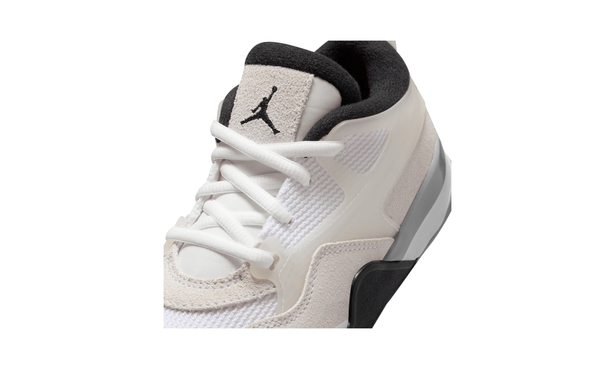 Air Jordan 4 RM White Light Smoke Grey Black (PS)