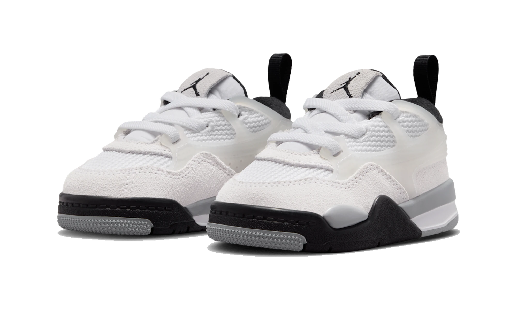 Air Jordan 4 RM White Light Smoke Grey Black (TD)