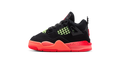 Air Jordan 4 Retro Black Infrared Barely Volt (TD)