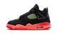 Air Jordan 4 Retro Black Infrared Barely Volt