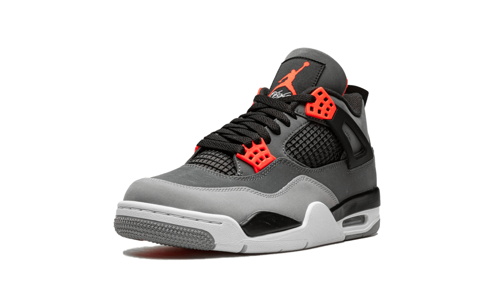 Air Jordan 4 Retro Infrared, Dark Grey/Infrared 23-Black-Cement Grey (DH6927-061 / 408452-061)