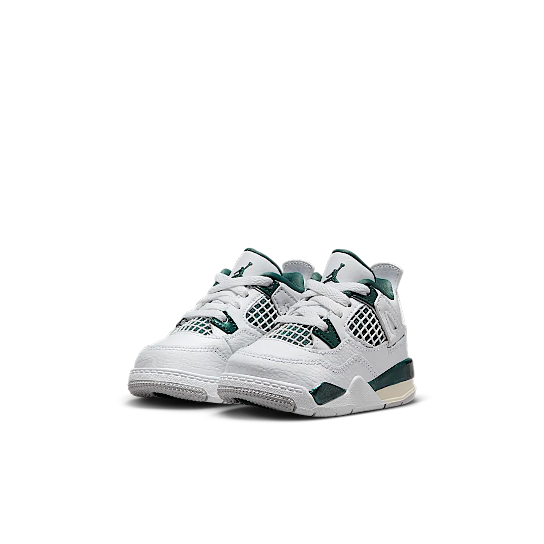 Air Jordan 4 Retro Oxidized Green (TD), White/Oxidized Green/White/Neutral Grey (BQ7670-103)