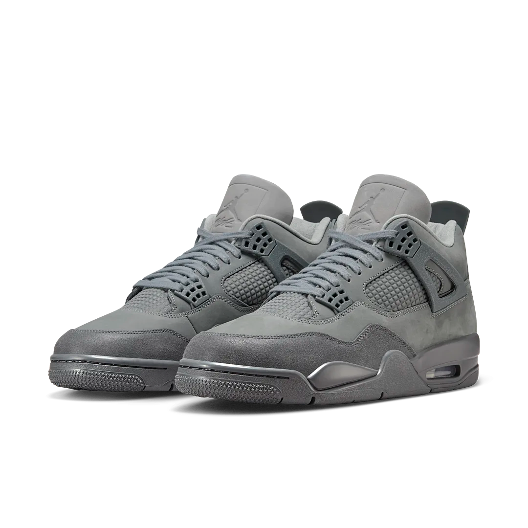 Air Jordan 4 Retro SE Paris Olympics Wet Cement, Smoke Grey/Iron Grey/Cement Grey/Particle Grey (FQ7928-001 / HM8965-001)