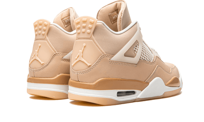 Air Jordan 4 Retro Shimmer, Shimmer/Bronze Eclipse-Orange Quartz-Metallic Silver (DJ0675-200)