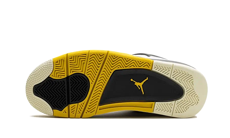 Air Jordan 4 Retro Vivid Sulfur, White/Coconut Milk/Vivid Sulfur/Anthracite (AQ9129-101)