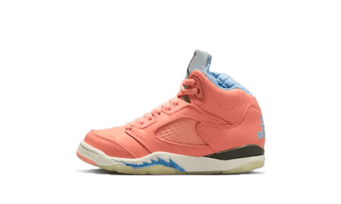 Air Jordan 5 Retro DJ Khaled We The Best Crimson Bliss (PS), Crimson Bliss/Leche Blue/Sail (DV4980-641)