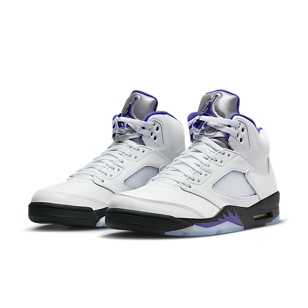 Air Jordan 5 Retro Dark Concord, White/Dark Concord-Black (DD0587-141)