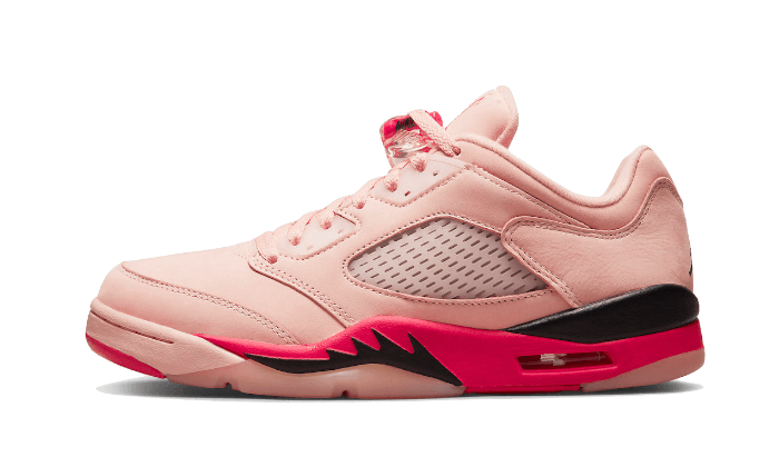 Air Jordan 5 Retro Low Girls That Hoop, Arctic Orange/Siren Red-Black (DA8016-806)