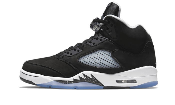 Air Jordan 5 Retro Moonlight (2021), Black/Moonlight-White (440888-011)