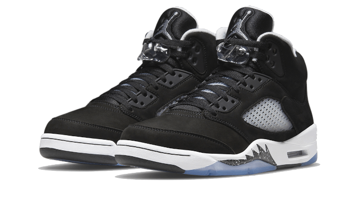 Air Jordan 5 Retro Moonlight (2021), Black/Moonlight-White (440888-011)