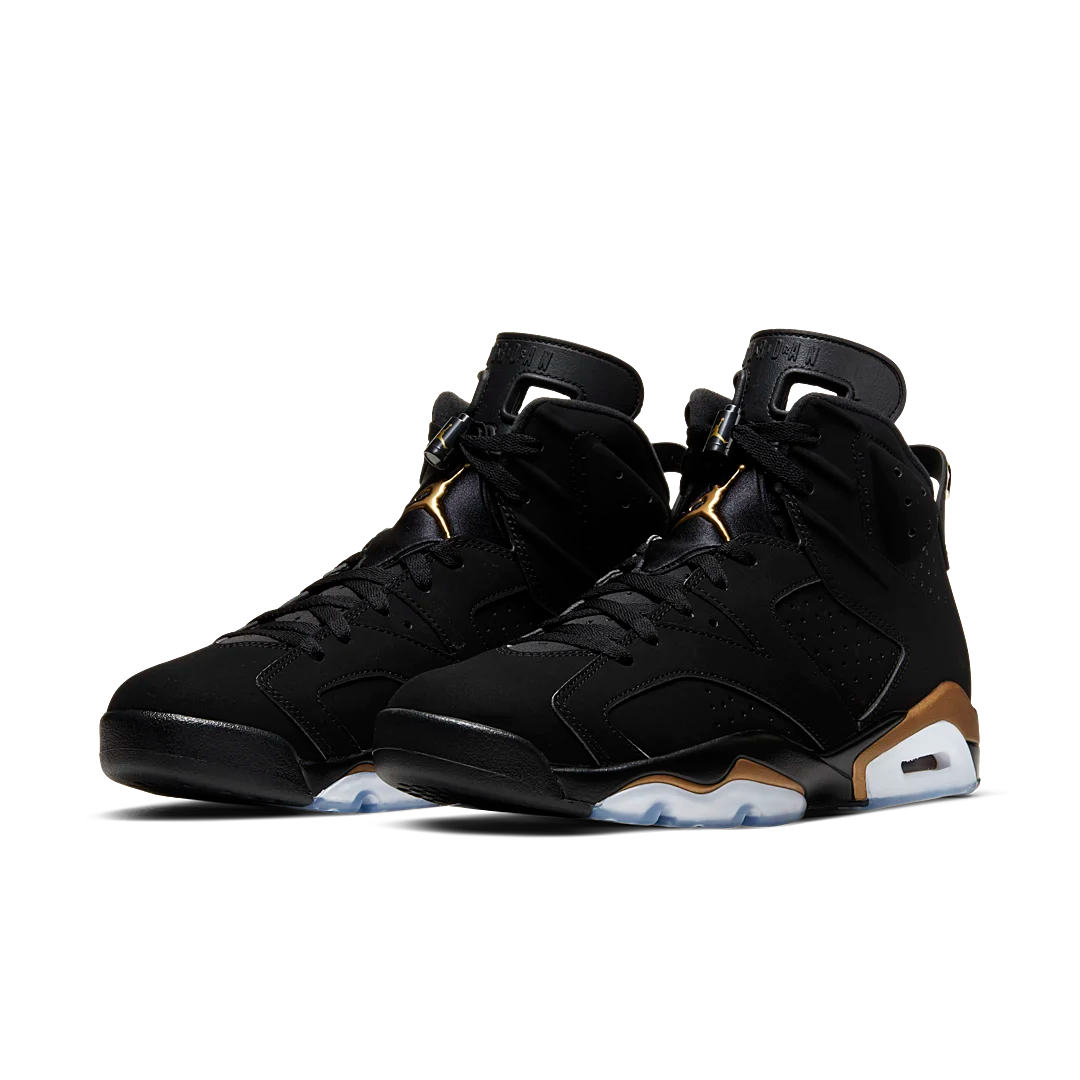 Air Jordan 6 Retro DMP (2020), Black/Metallic Gold (CT4954-007)