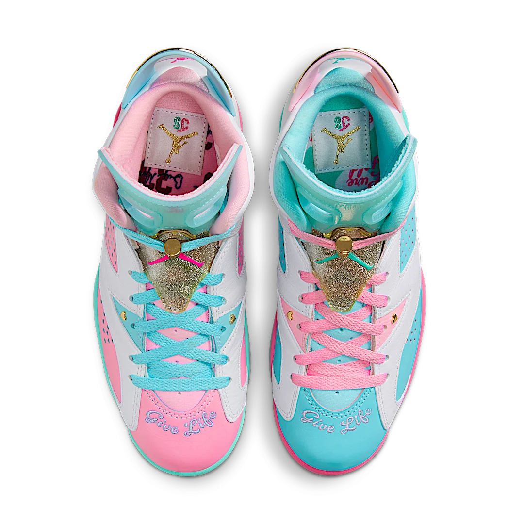 Air Jordan 6 Retro Doernbecher Jillian, Multi-Color/Multi-Color/Multi-Color (IB6059-920)