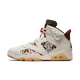 Air Jordan 6 Retro Quai 54 Sail Brown (2020)